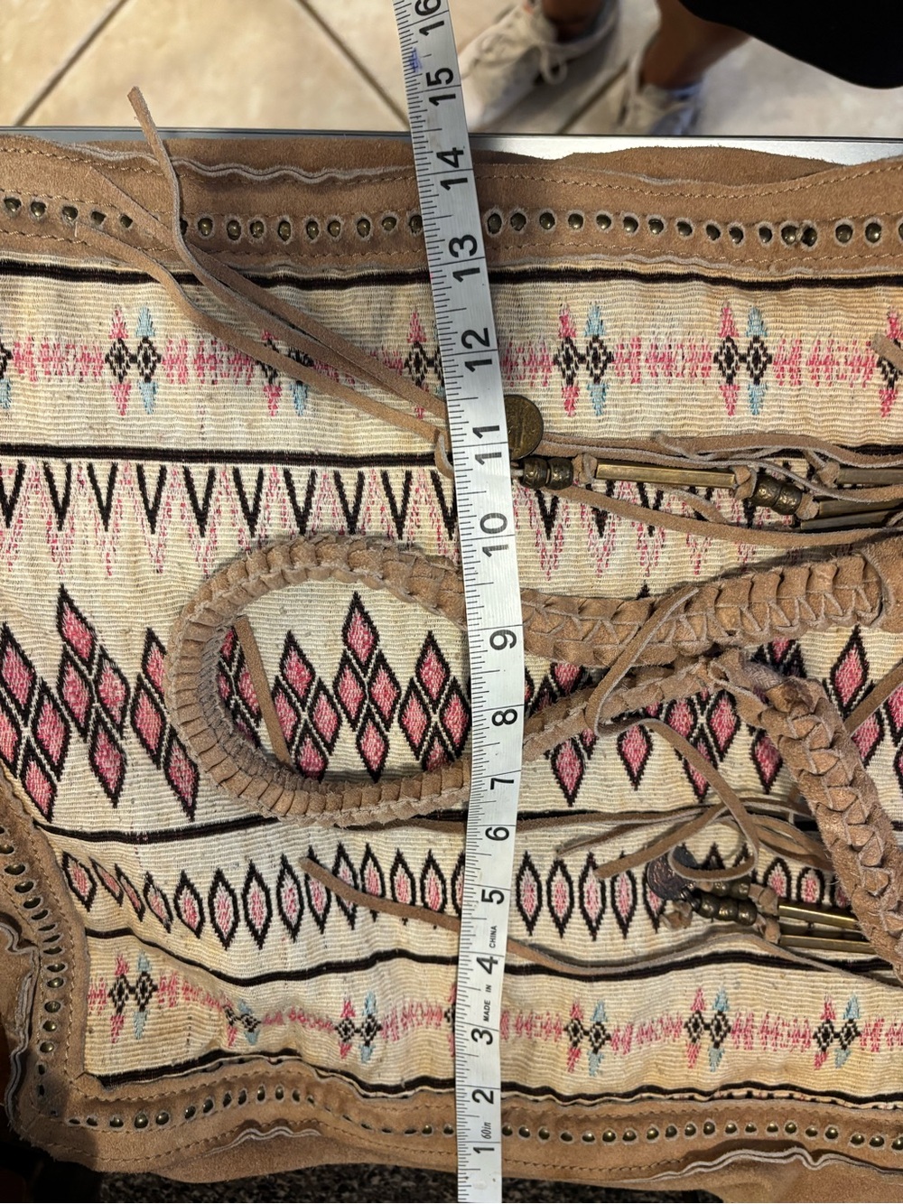 Free people suede tote bag - Picture 7 of 7